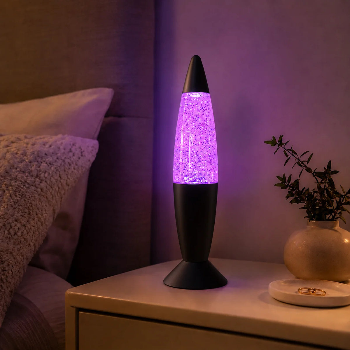 LED Rocket Night Lamp – USB RGB Color-Changing Decor