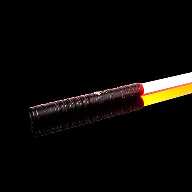 Type 1 Black RGB Color Metal RGB Lightsaber Toy – 14-Color Sound FX Sword