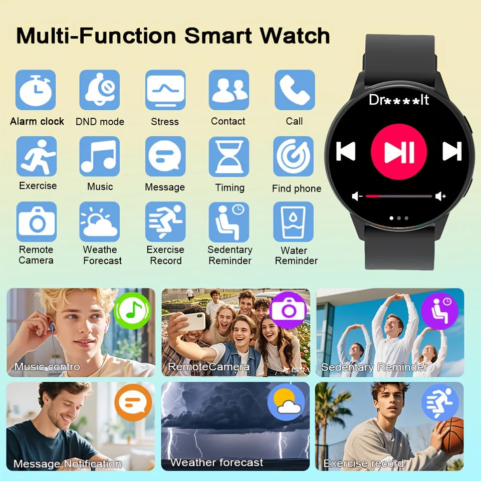 Women’s Smartwatch 1.5" Touchscreen With Call Alerts