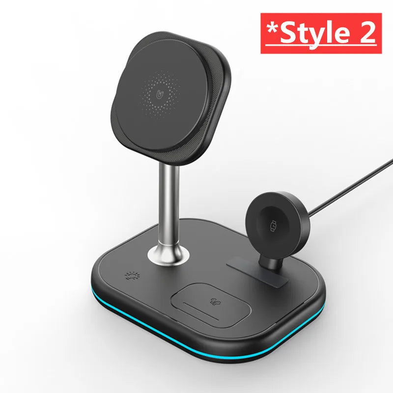 Update Light 1 Color 3-in-1 Magnetic Wireless Charging Stand for Apple