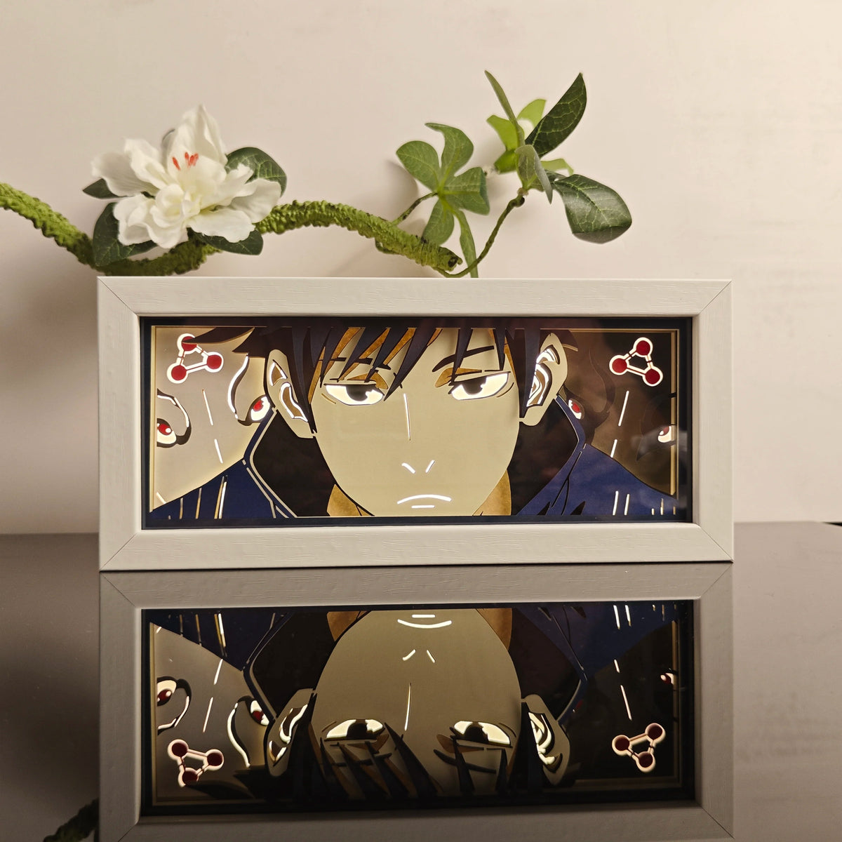 L-79 Color Anime Paper-Cut 3D LED Night Light With Remote Control