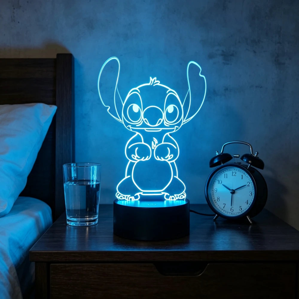 3D Illusion Stitch LED Night Light – 7/16 Color Touch