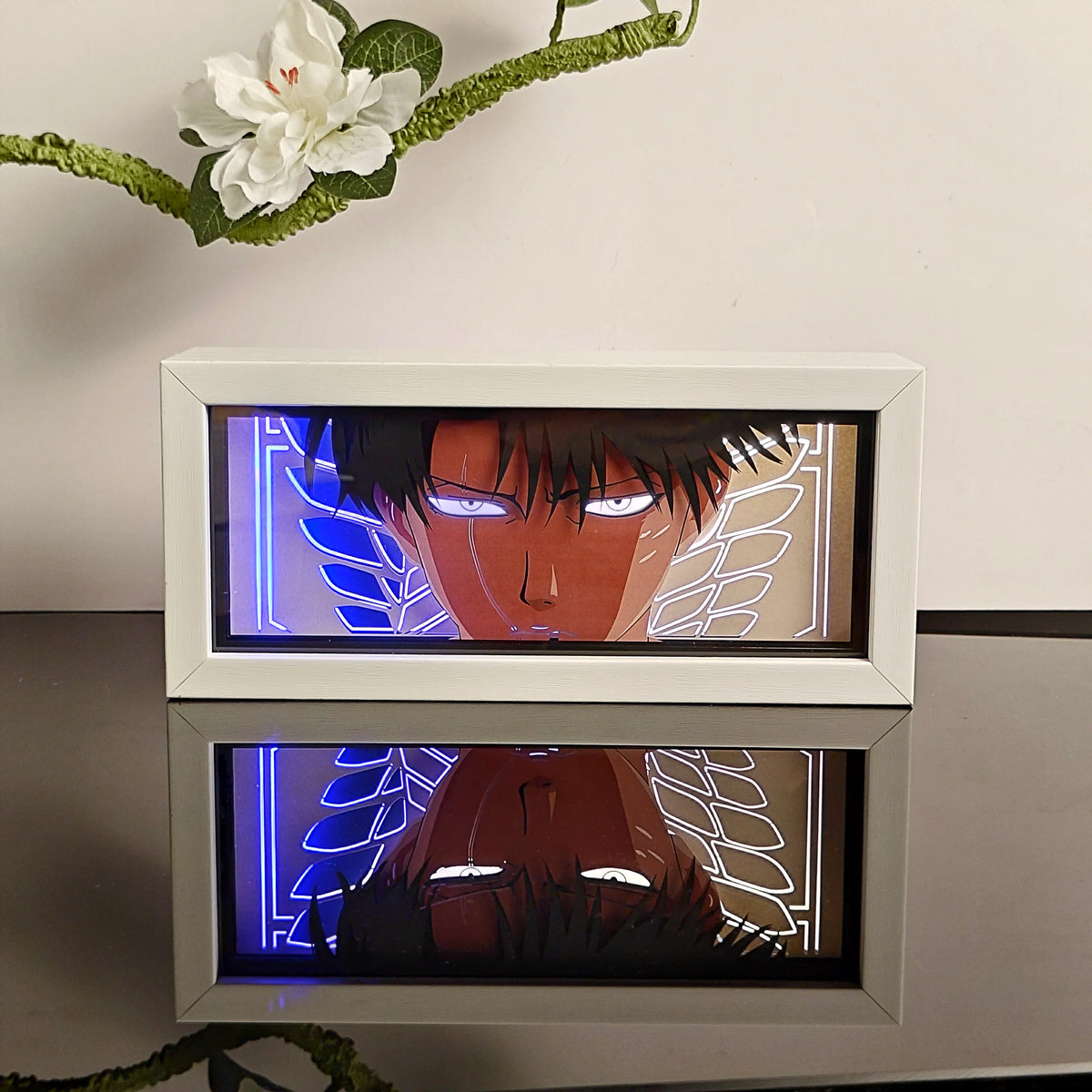 L-26 Color Anime Paper-Cut 3D LED Night Light With Remote Control