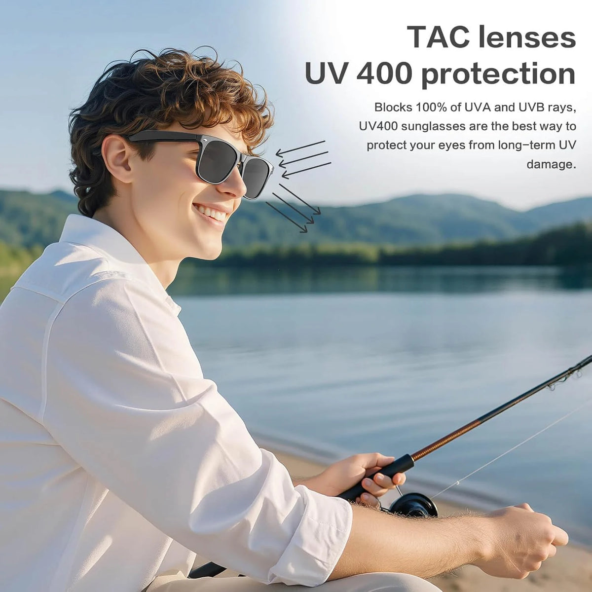 AI Smart Camera Glasses – Photo, Video & Call Control