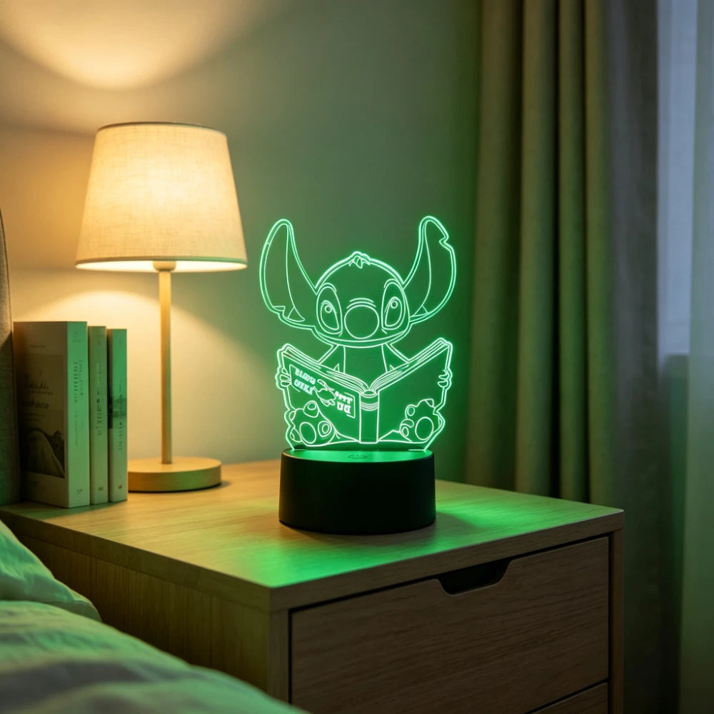 3D Illusion Stitch LED Night Light – 7/16 Color Touch