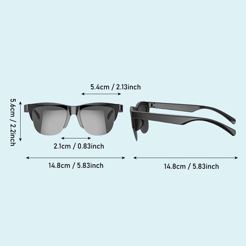 Bluetooth Audio Sunglasses With Calls & UV Protection